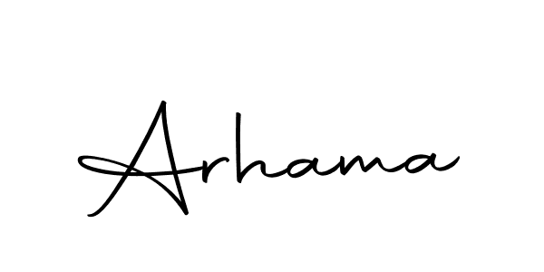 Also we have Arhama name is the best signature style. Create professional handwritten signature collection using Autography-DOLnW autograph style. Arhama signature style 10 images and pictures png