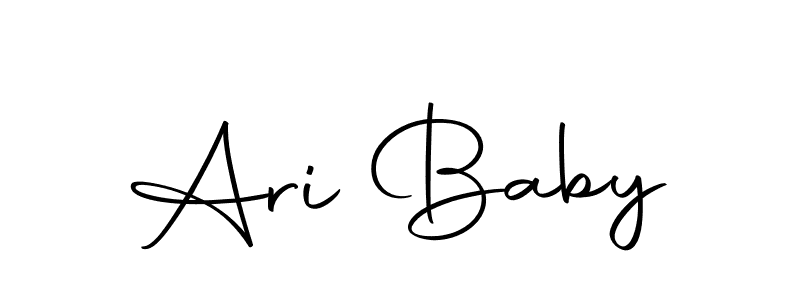This is the best signature style for the Ari Baby name. Also you like these signature font (Autography-DOLnW). Mix name signature. Ari Baby signature style 10 images and pictures png