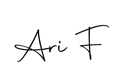 Also we have Ari F name is the best signature style. Create professional handwritten signature collection using Autography-DOLnW autograph style. Ari F signature style 10 images and pictures png