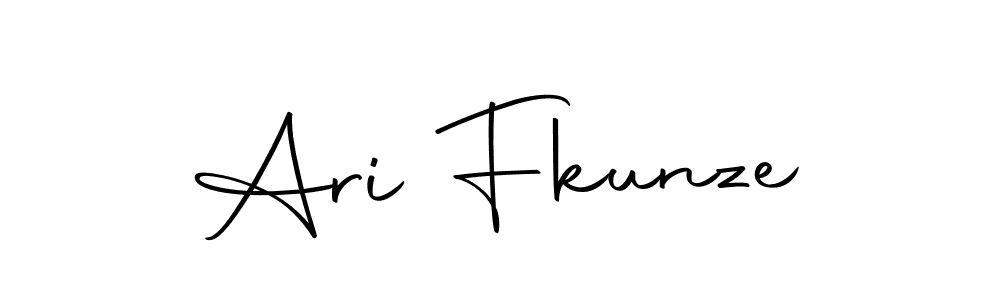 Similarly Autography-DOLnW is the best handwritten signature design. Signature creator online .You can use it as an online autograph creator for name Ari Fkunze. Ari Fkunze signature style 10 images and pictures png