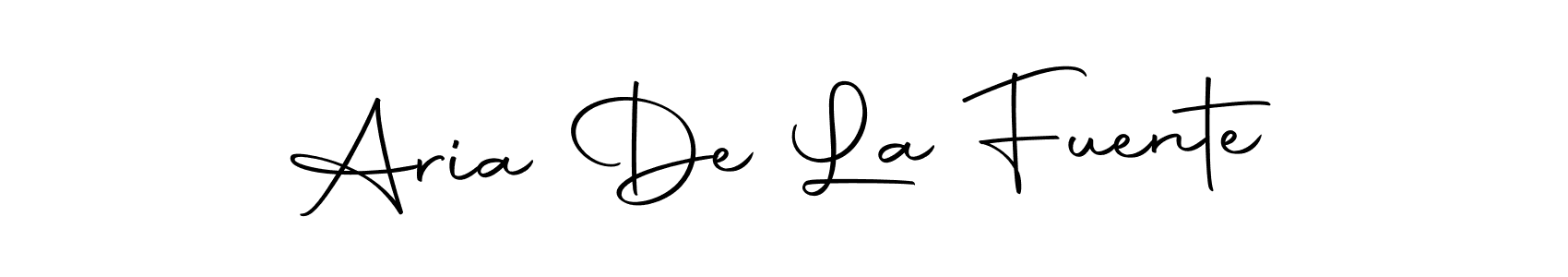 Make a short Aria De La Fuente signature style. Manage your documents anywhere anytime using Autography-DOLnW. Create and add eSignatures, submit forms, share and send files easily. Aria De La Fuente signature style 10 images and pictures png