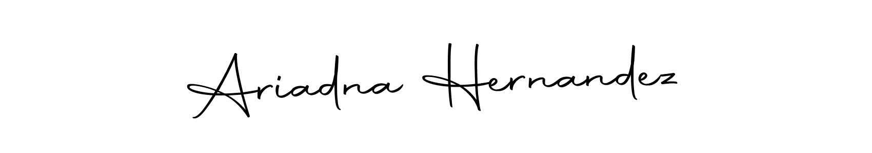 Make a beautiful signature design for name Ariadna Hernandez. With this signature (Autography-DOLnW) style, you can create a handwritten signature for free. Ariadna Hernandez signature style 10 images and pictures png