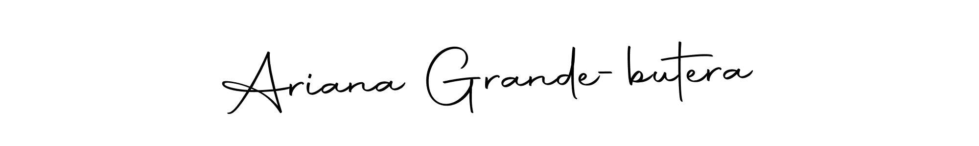 Use a signature maker to create a handwritten signature online. With this signature software, you can design (Autography-DOLnW) your own signature for name Ariana Grande-butera. Ariana Grande-butera signature style 10 images and pictures png