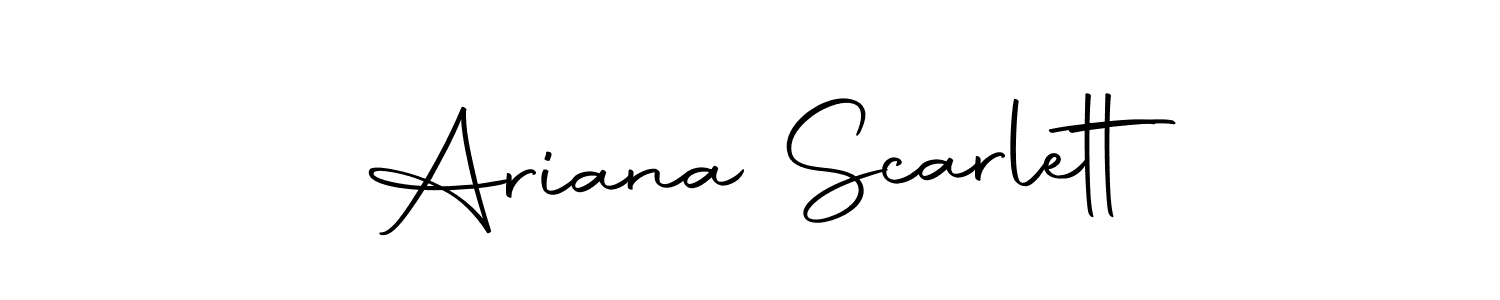 You should practise on your own different ways (Autography-DOLnW) to write your name (Ariana Scarlett) in signature. don't let someone else do it for you. Ariana Scarlett signature style 10 images and pictures png