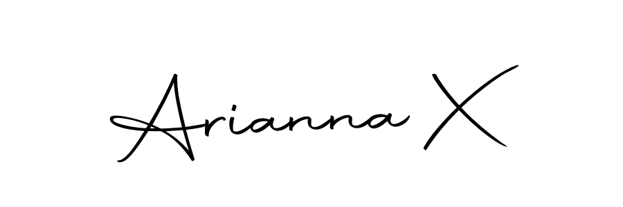 if you are searching for the best signature style for your name Arianna X. so please give up your signature search. here we have designed multiple signature styles  using Autography-DOLnW. Arianna X signature style 10 images and pictures png