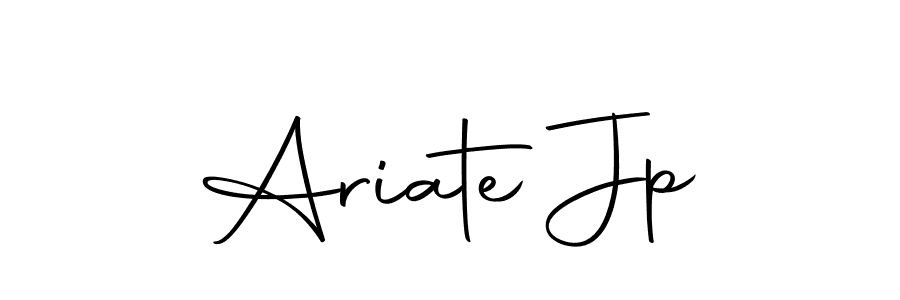 This is the best signature style for the Ariate Jp name. Also you like these signature font (Autography-DOLnW). Mix name signature. Ariate Jp signature style 10 images and pictures png