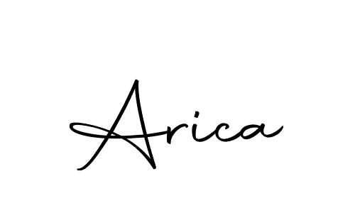 You should practise on your own different ways (Autography-DOLnW) to write your name (Arica) in signature. don't let someone else do it for you. Arica signature style 10 images and pictures png