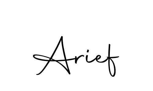 Make a beautiful signature design for name Arief. Use this online signature maker to create a handwritten signature for free. Arief signature style 10 images and pictures png