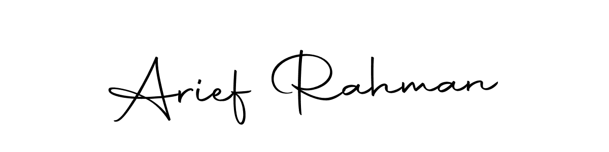 Make a beautiful signature design for name Arief Rahman. Use this online signature maker to create a handwritten signature for free. Arief Rahman signature style 10 images and pictures png