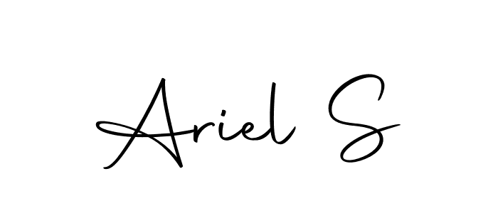 Autography-DOLnW is a professional signature style that is perfect for those who want to add a touch of class to their signature. It is also a great choice for those who want to make their signature more unique. Get Ariel S name to fancy signature for free. Ariel S signature style 10 images and pictures png