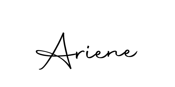 The best way (Autography-DOLnW) to make a short signature is to pick only two or three words in your name. The name Ariene include a total of six letters. For converting this name. Ariene signature style 10 images and pictures png