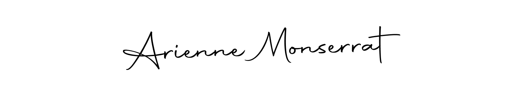 You can use this online signature creator to create a handwritten signature for the name Arienne Monserrat. This is the best online autograph maker. Arienne Monserrat signature style 10 images and pictures png