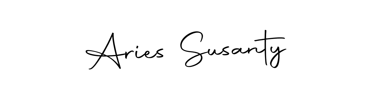 This is the best signature style for the Aries Susanty name. Also you like these signature font (Autography-DOLnW). Mix name signature. Aries Susanty signature style 10 images and pictures png