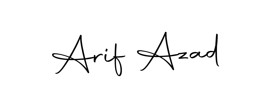 It looks lik you need a new signature style for name Arif Azad. Design unique handwritten (Autography-DOLnW) signature with our free signature maker in just a few clicks. Arif Azad signature style 10 images and pictures png