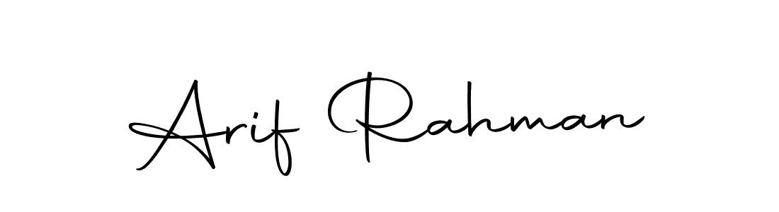 Use a signature maker to create a handwritten signature online. With this signature software, you can design (Autography-DOLnW) your own signature for name Arif Rahman. Arif Rahman signature style 10 images and pictures png