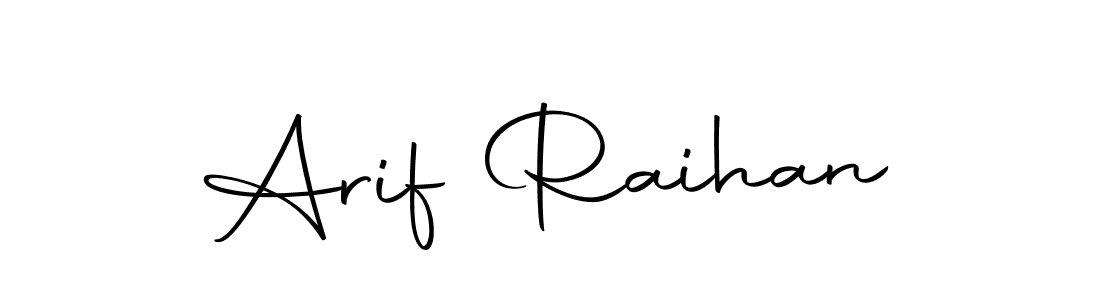 Similarly Autography-DOLnW is the best handwritten signature design. Signature creator online .You can use it as an online autograph creator for name Arif Raihan. Arif Raihan signature style 10 images and pictures png