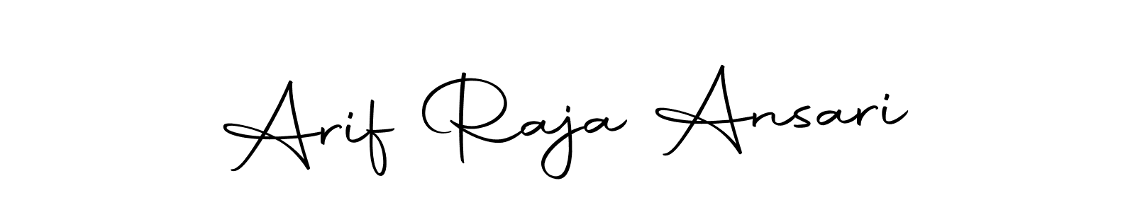 Make a beautiful signature design for name Arif Raja Ansari. Use this online signature maker to create a handwritten signature for free. Arif Raja Ansari signature style 10 images and pictures png
