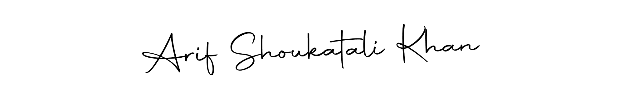 How to make Arif Shoukatali Khan signature? Autography-DOLnW is a professional autograph style. Create handwritten signature for Arif Shoukatali Khan name. Arif Shoukatali Khan signature style 10 images and pictures png