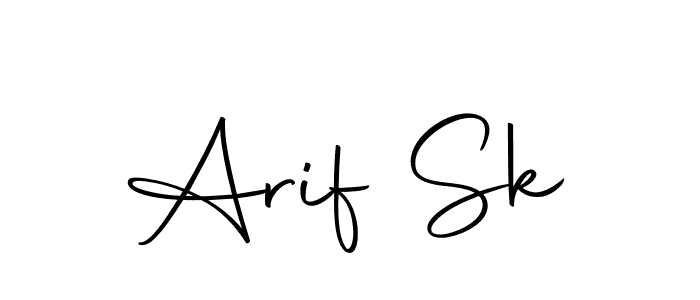Create a beautiful signature design for name Arif Sk. With this signature (Autography-DOLnW) fonts, you can make a handwritten signature for free. Arif Sk signature style 10 images and pictures png