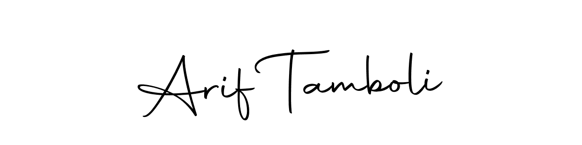 Similarly Autography-DOLnW is the best handwritten signature design. Signature creator online .You can use it as an online autograph creator for name Arif Tamboli. Arif Tamboli signature style 10 images and pictures png