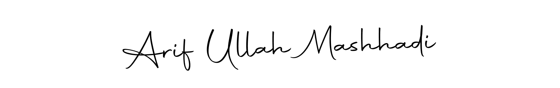 It looks lik you need a new signature style for name Arif Ullah Mashhadi. Design unique handwritten (Autography-DOLnW) signature with our free signature maker in just a few clicks. Arif Ullah Mashhadi signature style 10 images and pictures png