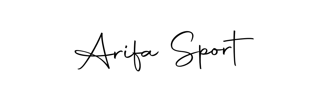 Similarly Autography-DOLnW is the best handwritten signature design. Signature creator online .You can use it as an online autograph creator for name Arifa Sport. Arifa Sport signature style 10 images and pictures png