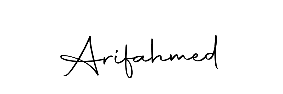 You should practise on your own different ways (Autography-DOLnW) to write your name (Arifahmed) in signature. don't let someone else do it for you. Arifahmed signature style 10 images and pictures png