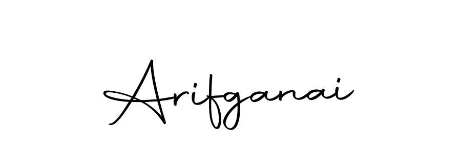 Make a beautiful signature design for name Arifganai. With this signature (Autography-DOLnW) style, you can create a handwritten signature for free. Arifganai signature style 10 images and pictures png