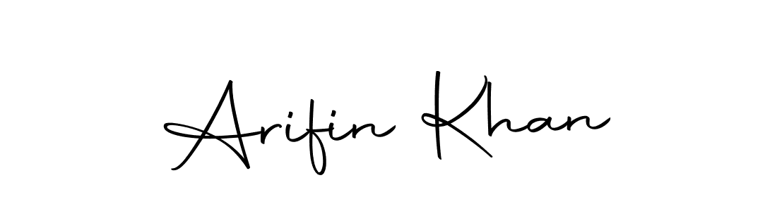 You should practise on your own different ways (Autography-DOLnW) to write your name (Arifin Khan) in signature. don't let someone else do it for you. Arifin Khan signature style 10 images and pictures png