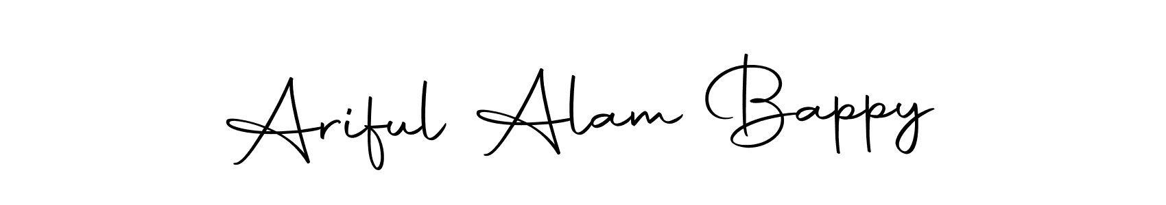 Autography-DOLnW is a professional signature style that is perfect for those who want to add a touch of class to their signature. It is also a great choice for those who want to make their signature more unique. Get Ariful Alam Bappy name to fancy signature for free. Ariful Alam Bappy signature style 10 images and pictures png