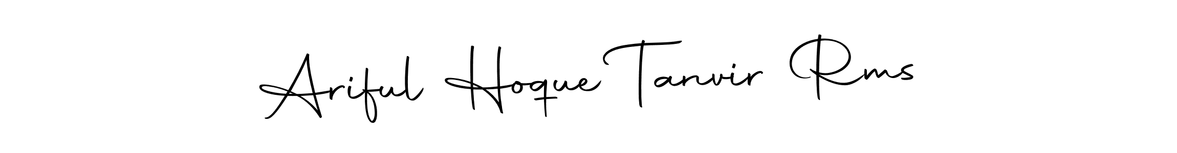 Use a signature maker to create a handwritten signature online. With this signature software, you can design (Autography-DOLnW) your own signature for name Ariful Hoque Tanvir Rms. Ariful Hoque Tanvir Rms signature style 10 images and pictures png