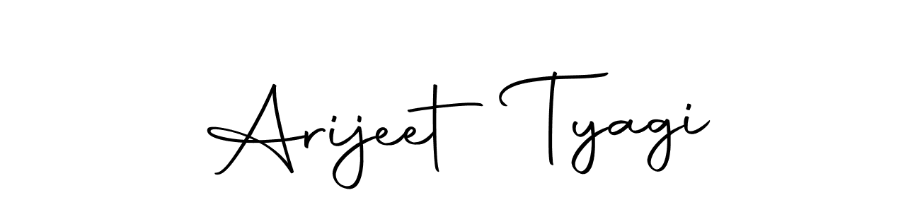 if you are searching for the best signature style for your name Arijeet Tyagi. so please give up your signature search. here we have designed multiple signature styles  using Autography-DOLnW. Arijeet Tyagi signature style 10 images and pictures png