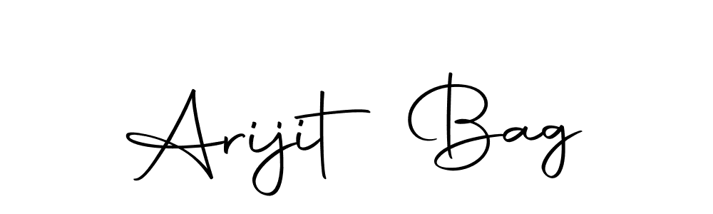 Make a beautiful signature design for name Arijit Bag. With this signature (Autography-DOLnW) style, you can create a handwritten signature for free. Arijit Bag signature style 10 images and pictures png