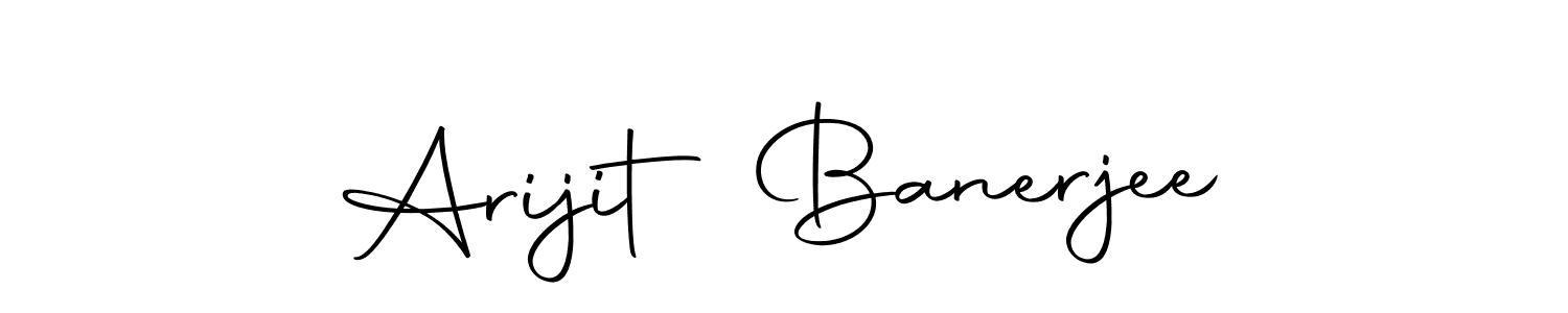 Make a beautiful signature design for name Arijit Banerjee. Use this online signature maker to create a handwritten signature for free. Arijit Banerjee signature style 10 images and pictures png