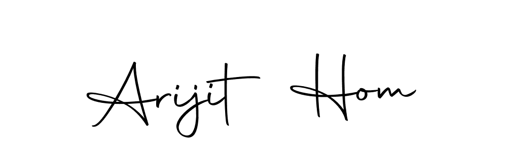 Also we have Arijit Hom name is the best signature style. Create professional handwritten signature collection using Autography-DOLnW autograph style. Arijit Hom signature style 10 images and pictures png