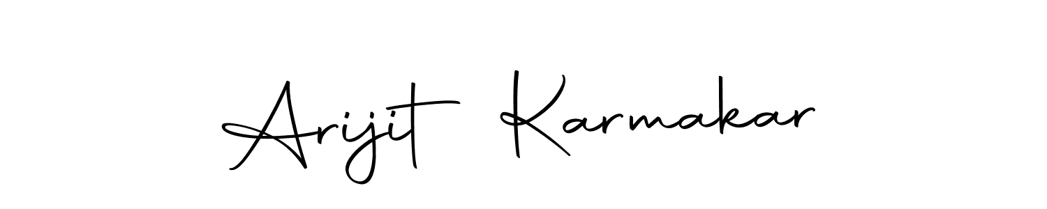 You should practise on your own different ways (Autography-DOLnW) to write your name (Arijit Karmakar) in signature. don't let someone else do it for you. Arijit Karmakar signature style 10 images and pictures png