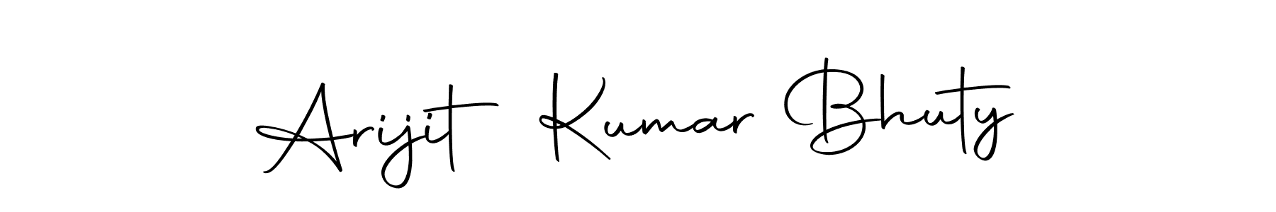 You should practise on your own different ways (Autography-DOLnW) to write your name (Arijit Kumar Bhuty) in signature. don't let someone else do it for you. Arijit Kumar Bhuty signature style 10 images and pictures png