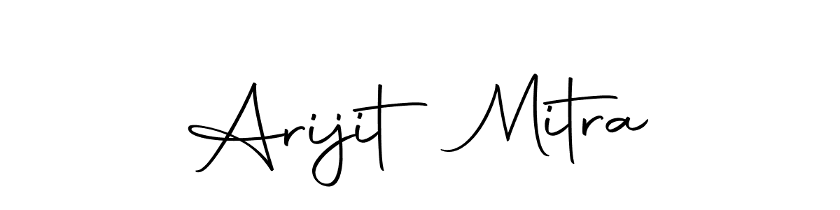 Create a beautiful signature design for name Arijit Mitra. With this signature (Autography-DOLnW) fonts, you can make a handwritten signature for free. Arijit Mitra signature style 10 images and pictures png