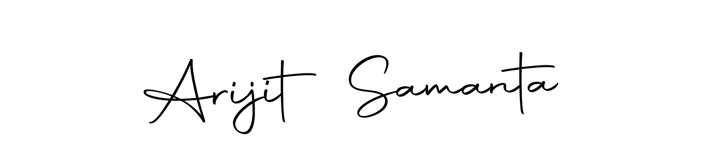 Also we have Arijit Samanta name is the best signature style. Create professional handwritten signature collection using Autography-DOLnW autograph style. Arijit Samanta signature style 10 images and pictures png