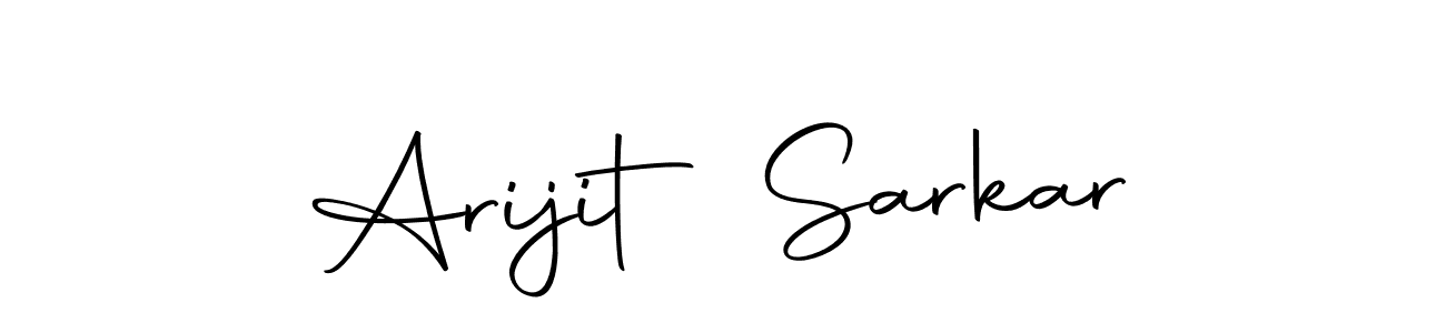 Create a beautiful signature design for name Arijit Sarkar. With this signature (Autography-DOLnW) fonts, you can make a handwritten signature for free. Arijit Sarkar signature style 10 images and pictures png