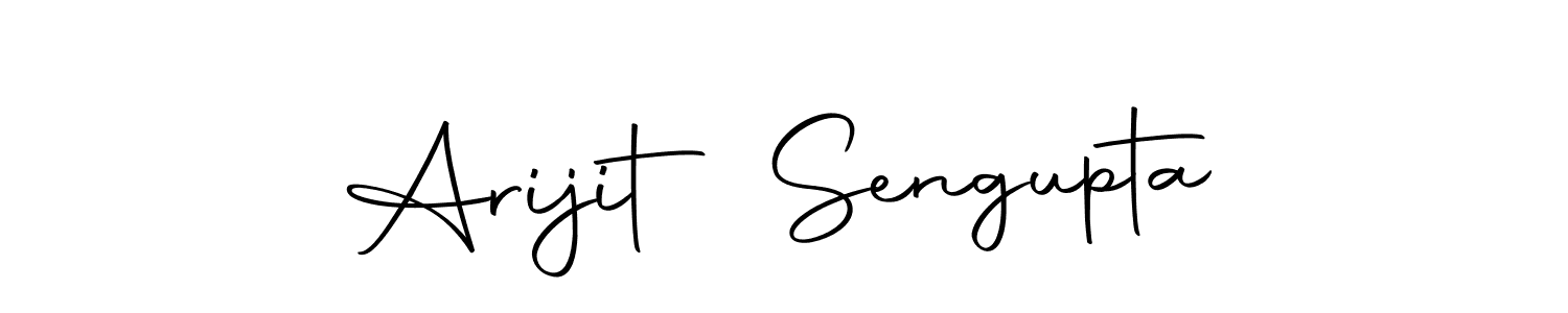 Make a beautiful signature design for name Arijit Sengupta. With this signature (Autography-DOLnW) style, you can create a handwritten signature for free. Arijit Sengupta signature style 10 images and pictures png