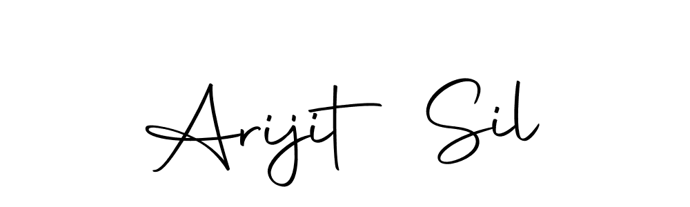 You should practise on your own different ways (Autography-DOLnW) to write your name (Arijit Sil) in signature. don't let someone else do it for you. Arijit Sil signature style 10 images and pictures png