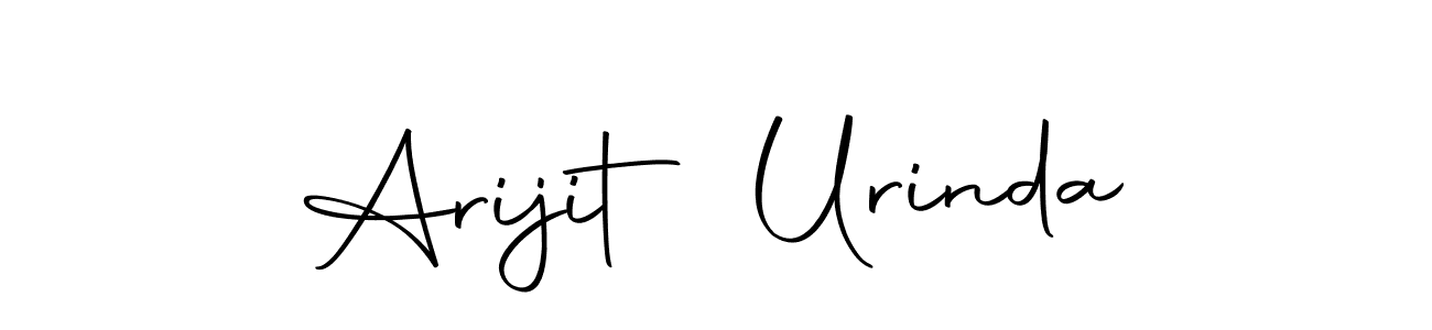 Arijit Urinda stylish signature style. Best Handwritten Sign (Autography-DOLnW) for my name. Handwritten Signature Collection Ideas for my name Arijit Urinda. Arijit Urinda signature style 10 images and pictures png