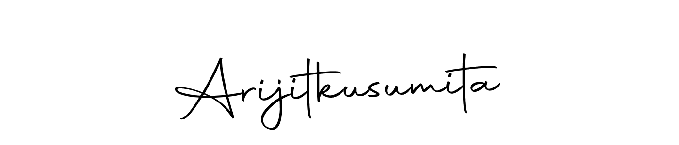 Make a beautiful signature design for name Arijitkusumita. Use this online signature maker to create a handwritten signature for free. Arijitkusumita signature style 10 images and pictures png