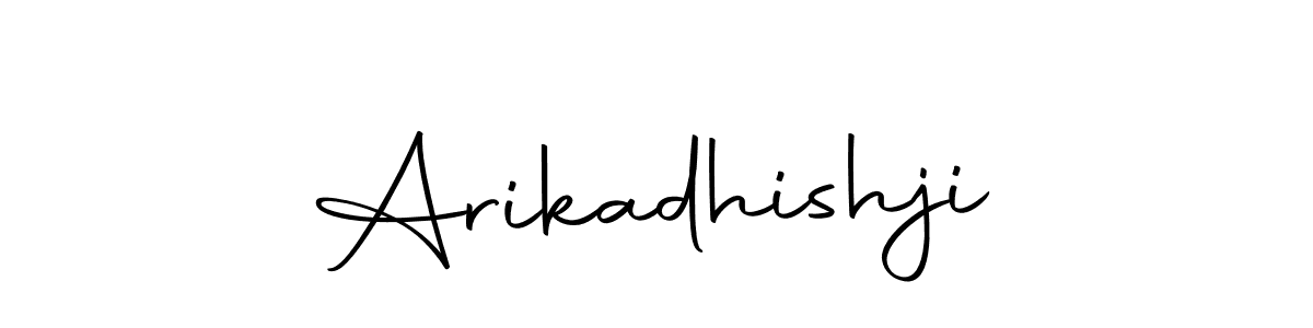 Also we have Arikadhishji name is the best signature style. Create professional handwritten signature collection using Autography-DOLnW autograph style. Arikadhishji signature style 10 images and pictures png