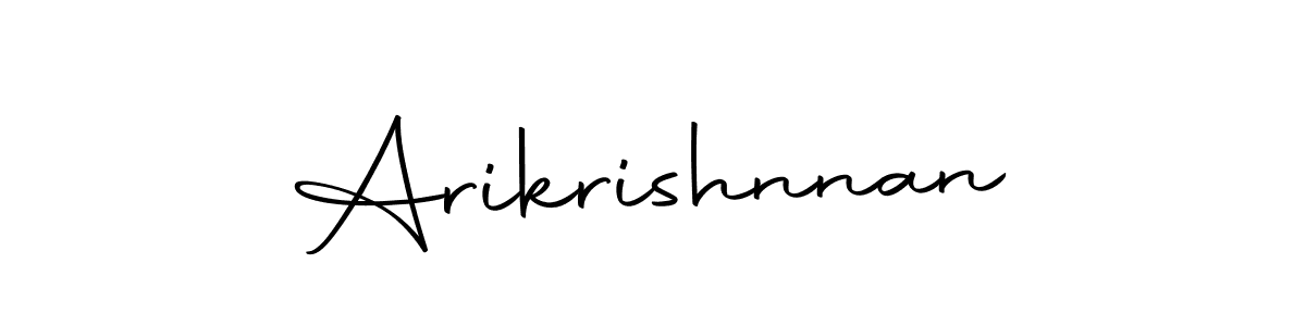 It looks lik you need a new signature style for name Arikrishnnan. Design unique handwritten (Autography-DOLnW) signature with our free signature maker in just a few clicks. Arikrishnnan signature style 10 images and pictures png