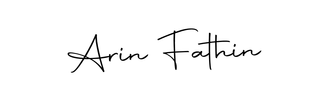 Similarly Autography-DOLnW is the best handwritten signature design. Signature creator online .You can use it as an online autograph creator for name Arin Fathin. Arin Fathin signature style 10 images and pictures png