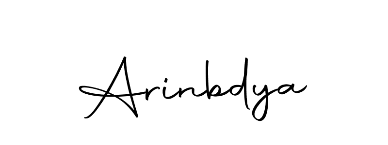 Arinbdya stylish signature style. Best Handwritten Sign (Autography-DOLnW) for my name. Handwritten Signature Collection Ideas for my name Arinbdya. Arinbdya signature style 10 images and pictures png