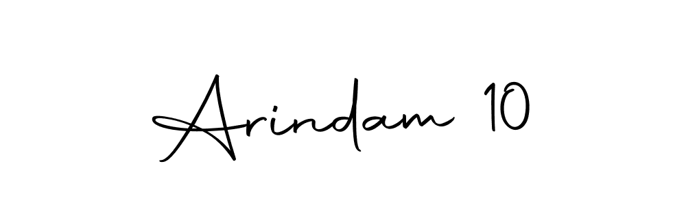 Use a signature maker to create a handwritten signature online. With this signature software, you can design (Autography-DOLnW) your own signature for name Arindam 10. Arindam 10 signature style 10 images and pictures png