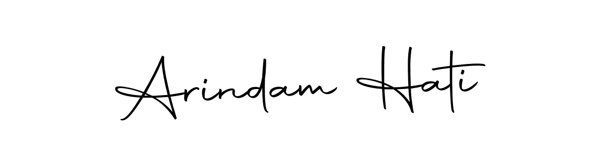 Make a beautiful signature design for name Arindam Hati. With this signature (Autography-DOLnW) style, you can create a handwritten signature for free. Arindam Hati signature style 10 images and pictures png